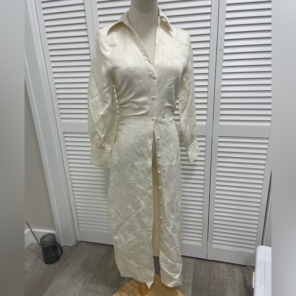 ZARA JACQUARD TUBE DRESS - Picture 5 of 10